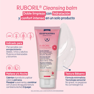 ISISPHARMA RUBORIL CLEANSING BALM LIMPIADOR CALMANTE 100 ML