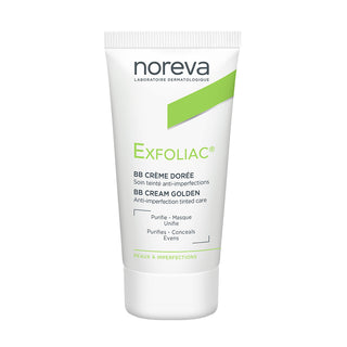 NOREVA EXFOLIAC BB CREAM COLOR DORADO 30 ML