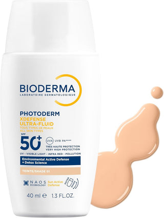 BIODERMA PHOTODERM XDEFENSE ULTRA FLUID MUY CLARO 40 ML