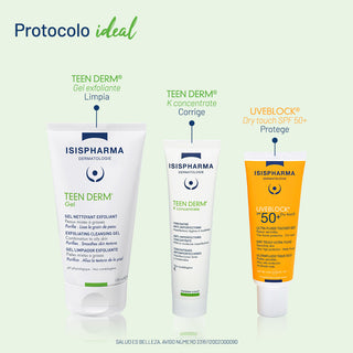 ISISPHARMA Teen Derm Gel Exfoliante 150 ml – Piel Grasa