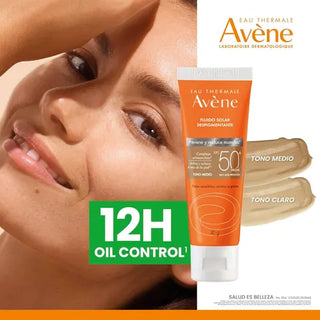 Avène Fluido Solar Despigmentante Tono Claro FPS 50+