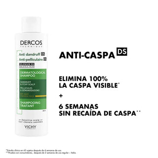 VICHY DERCOS SHAMPOO CASPA SECA 200ML