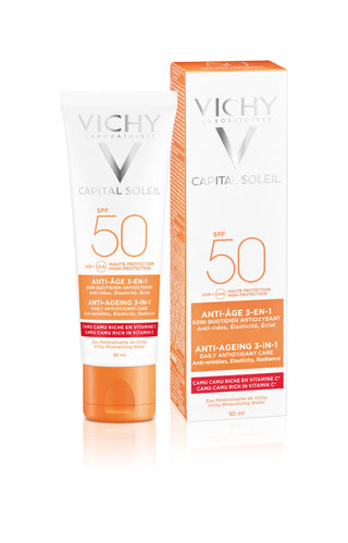 VICHY CAPITAL SOLEIL FPS 50 PROTECTOR ANTI-IDADE 50 ML