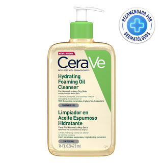 CERAVE LIMPIADOR EN ACEITE ESPUMOSO HIDRATANTE
