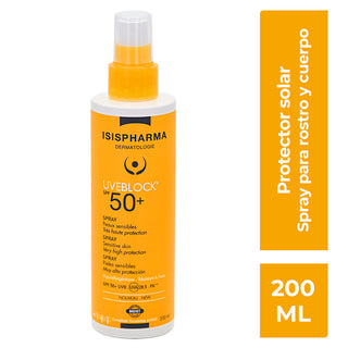 ISISPHARMA UVEBLOCK SPF 50 SPRAY 200 ML