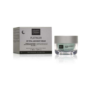 MARTIDERM PLATINUM GF VITAL AGE NIGHT CREAM 50ML