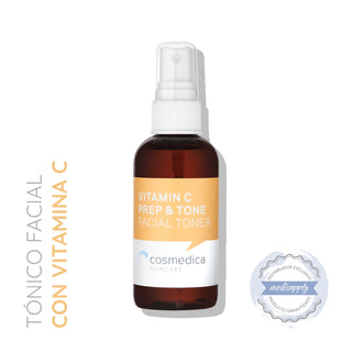 COSMEDICA SKINCARE PREP & TONE (TONICO FACIAL CON VITAMINA C)  4 OZ