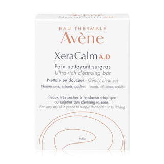 AVÈNE XERACALM A.D BARRA DEMARTOLÓGICA FACIAL Y CORPORAL 100 GR LIMPIEZA EMOLIENTE REDUCIR COMEZÓN Y SEQUEDAD
