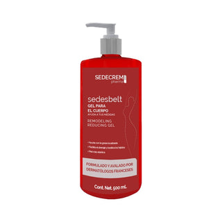 SEDESBELT GEL REMODELADOR Y REDUCTIVO 500 ML