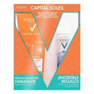 VICHY PACK CAPITAL SOLEIL LECHE HIDRATANTE + AGUA TERMAL 50 ML
