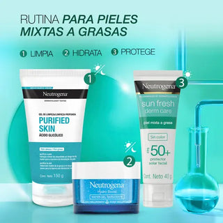 NEUTROGENA- PROTECTOR SOLAR FACIAL PFS50+ SIN COLOR 40G