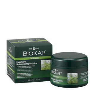 BIOKAP Mascarilla Nutriente Reparadora para Cabello Seco y Dañado 200 ml