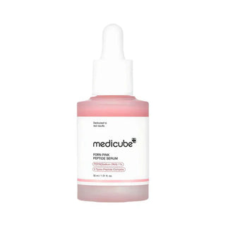MEDICUBE - PDRN Pink Peptide Serum 30 ml | Suero Antiedad, Iluminador e Hidratante