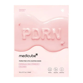 MEDICUBE- MASCARILLA PDRN PINK COLLAGEN GEL MASK 28 g