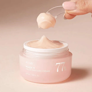 Anua - Peach 77% Niacin Enriched Cream 50 ml | Crema Luminosidad y Brillo