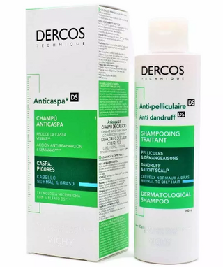 VICHY DERCOS SHAMPOO ANTICASPA PICORES NORMAL-GRASO  200 ML