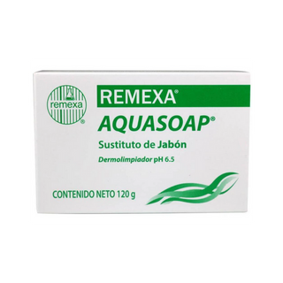 REMEXA AQUASOAP BARRA DERMOLIMPIADORA PH 6.5   120G
