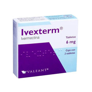 VALEANT IVEXTERM 6MG C/2TAB