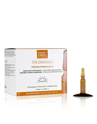 MARTIDERM PROTEOS HYDRA PLUS FPS AMPOLLETAS