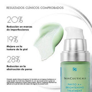 SKINCEUTICALS PHYTO A+ BRIGHTENING TREATMENT A 30ML ELIMINA EXCESO DE GRASA Y MINIMIZA POROS