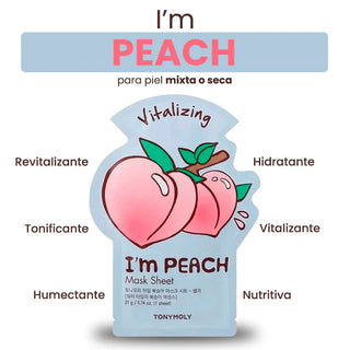 Mascarilla revitalizante de Durazno - I'm Peach