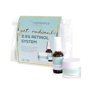 COSMEDICA SKINCARE KIT 2.5% RETINOL SERUM + NIGHT CREAM