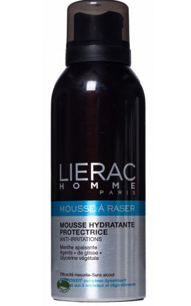 LIERAC HOMME MOUSSE PARA AFEITAR HIDRATANTE 150ML