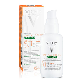 VICHY PROTECTOR SOLAR CAPITAL SOLEIL ANTI-IMPERFECCIONES UV-CLEAR 40ML