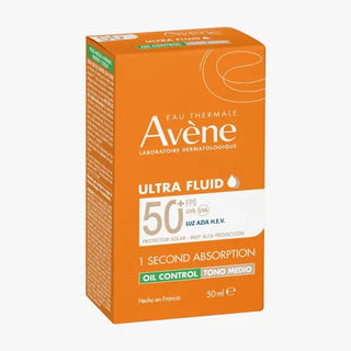 AVENE ULTRA FLUIDO OIL CONTROL TONO MEDIO FPS 50+ 50 ML
