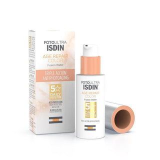 ISDIN FOTOULTRA AGE REPAIR COLOR FUSION WATER 50+ 50ML