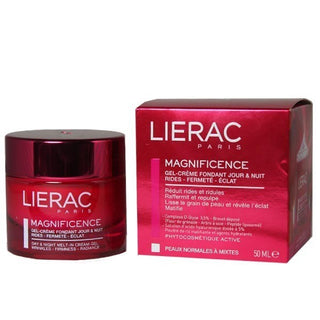 LIERAC MAGNIFICENCE CREMA ATERCIOPELADA DIA Y NOCHE SECA 50ML