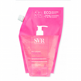 SVR TOPIALYSE- REFIL, GEL LIMPIADOR PIEL SECA ATOPICA 1 LT