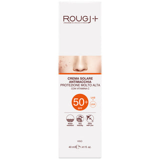 ROUGJ PROTECTOR SOLAR PARA CARA ANTIEDAD/ANTI MANCHAS 40ML
