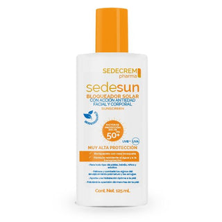 SEDEPUR SEDESUN FOTOPROTECTOR SOLAR FPS 50+  125ML
